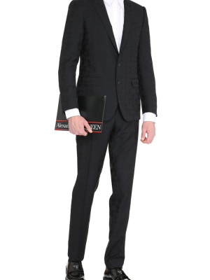 Dolce & Gabbana Dg Jacquard Single Breasted Suit