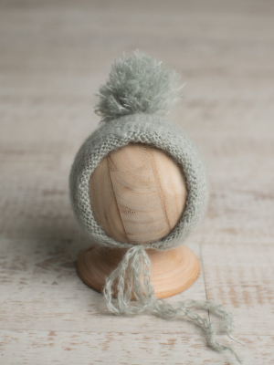 Pom Knit Bonnets