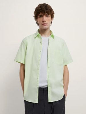 Poplin Shirt With Pocket