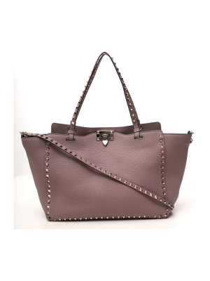 Valentino Garavani Rockstud Medium Tote Bag