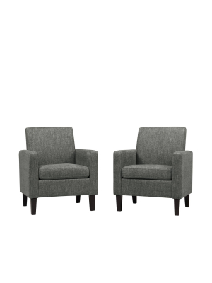 Set Of 2 Janson Track Arm Chair - Handy Living