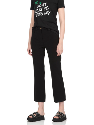 Boutique Moschino Mid-rise Flared Jeans