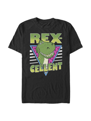 Men's Toy Story Rex-cellent '90s Vibe T-shirt