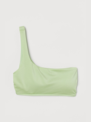 One-shoulder Bikini Top