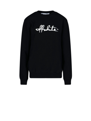 Off-white Logo Printed Sweatshirt