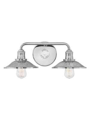 Bath Rigby Bath Two Light Polished Nickel