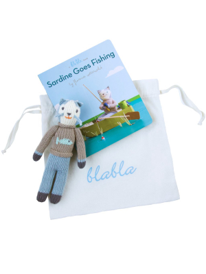 Book & Sardine Rattle Gift Set