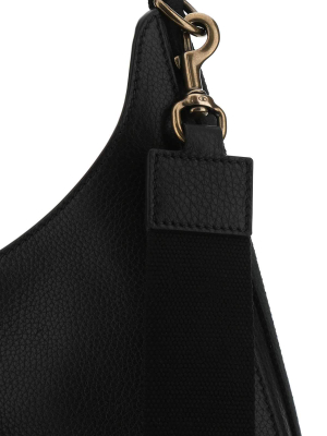 Valentino Logo Embossed Shoulder Bag