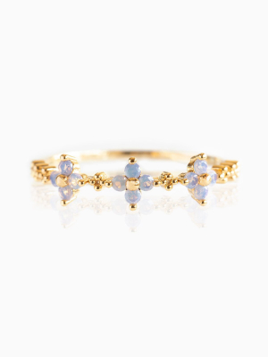 Lilac Love Ring: Gold