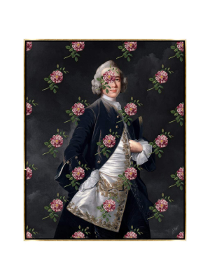 Rose All Day Ii Framed