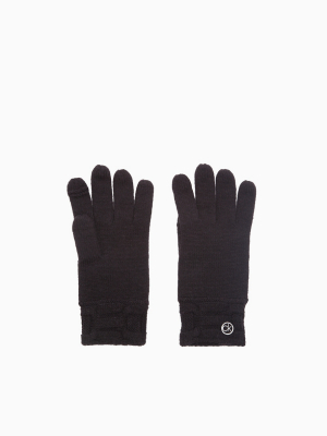 Chain Cable Knit Gloves