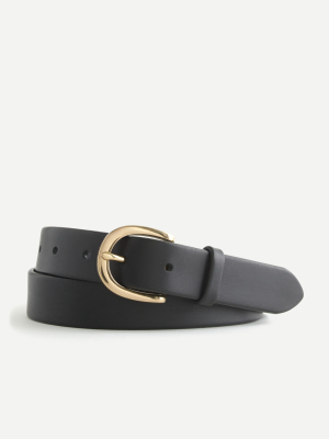 Classic Belt In Italian Leather