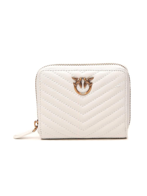 Pinko Quilted Zip-around Wallet