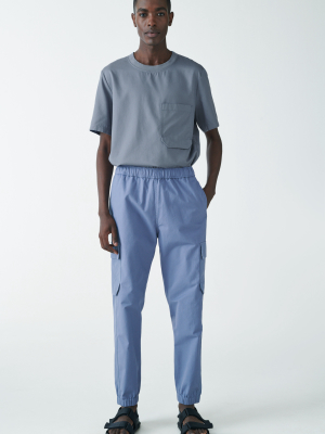 Recycled Polyamide-organic Cotton Mix Cargo Pants