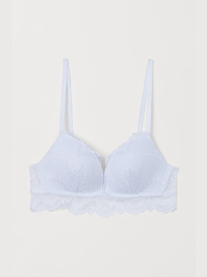 Soft-cup Lace Push-up Bra