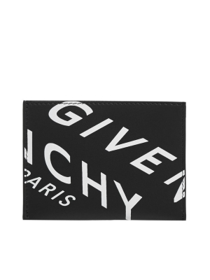 Givenchy Refracted Logo Print Cardholder