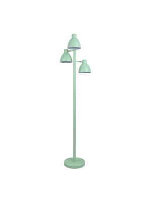 Three Head Task Floor Lamp Mint - Pillowfort™