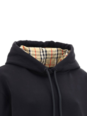 Burberry Asymmetric Hem Oversized Hoodie