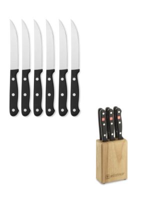 Wüsthof Gourmet 6-piece Steak Knife Block Set