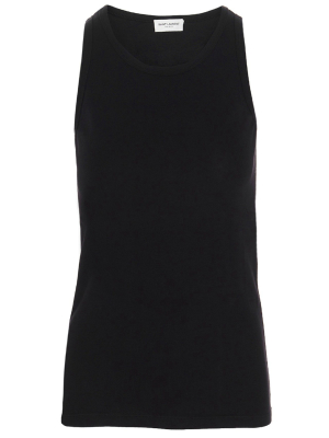 Saint Laurent Round-neck Tank Top