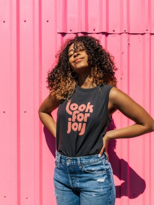 Look For Joy Muscle Tank