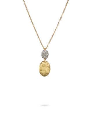 Marco Bicego® Siviglia Collection 18k Yellow Gold And Diamond Pendant