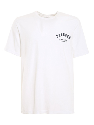 Barbour Logo Print T-shirt