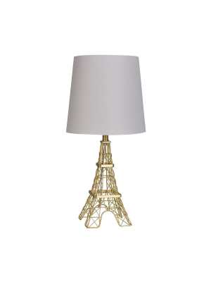 Eiffel Tower Table Lamp Gold - Pillowfort™