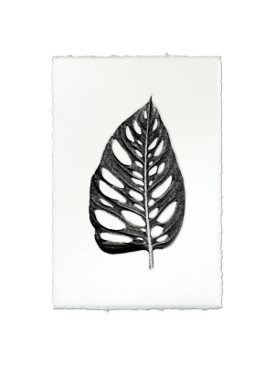 Leaf Print "wholly Leaf"