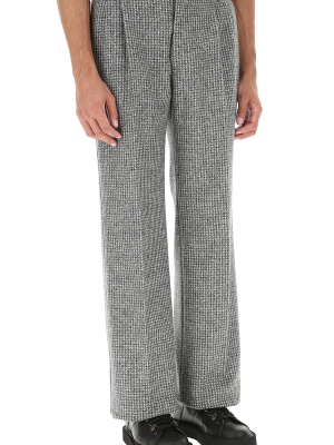 Dolce & Gabbana Checked Darted Pants