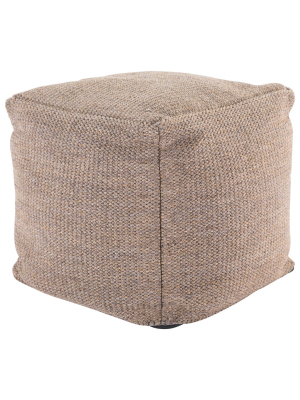 Mastic Tan Indoor/ Outdoor Pouf