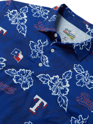 Texas Rangers Pua Performance Polo / Performance Fabric