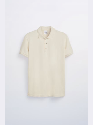 Combination Textured Polo