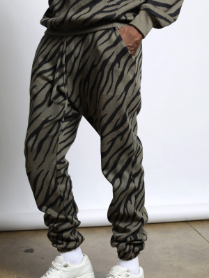 Bali Tiger Hyper Reality Knit Joggers