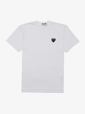 T-shirt With Small Black Heart