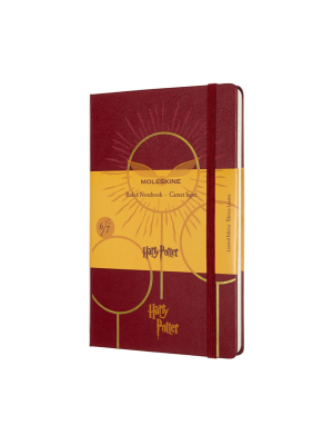 Moleskine Harry Potter Quidditch Limited Edition Large Ruled Hard Cover Notebook