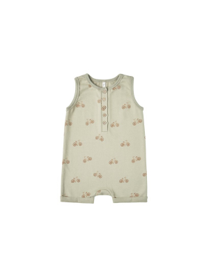 Rylee + Cru Bikes Davis Romper - Sage