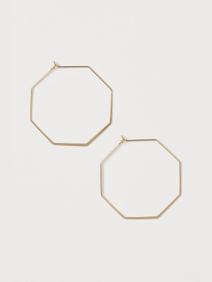 Octagonal Earrings