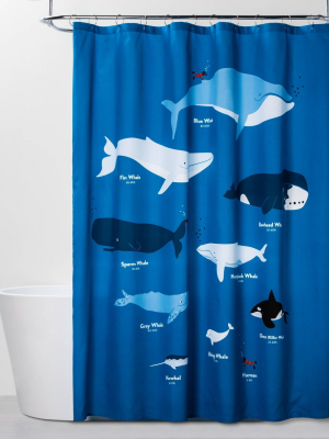 Whales Shower Curtain - Pillowfort™