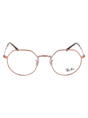 Ray-ban Jack Round Frame Glasses