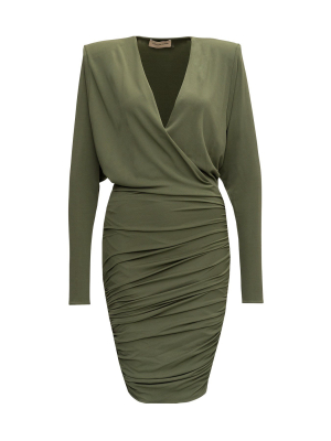 Alexandre Vauthier Draped Mini Dress