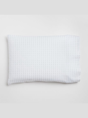 Organic Mini Block Stripe Pillowcases (set Of 2)