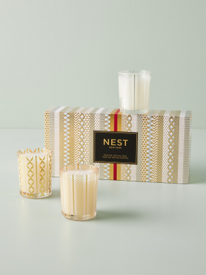 Nest Fragrances Festive Votive Candles, Set Of 3