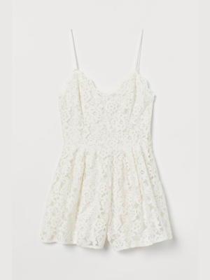 Lace Romper