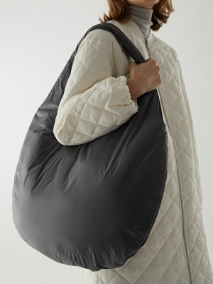 Recycled Nylon Padded Shopper Bag