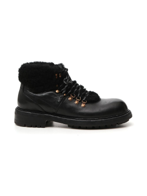 Dolce & Gabbana Lace-up Hiking Boots