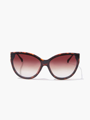 Tortoiseshell Cat-eye Sunglasses