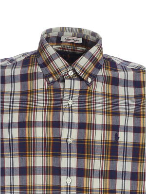 Polo Ralph Lauren Plaid Print Short Sleeve Shirt