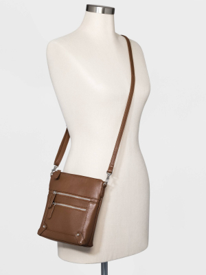 Bueno Zip Closure Crossbody Bag