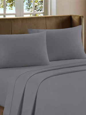 600 Thread Count Cotton Rich Sateen Sheet Set - Color Sense